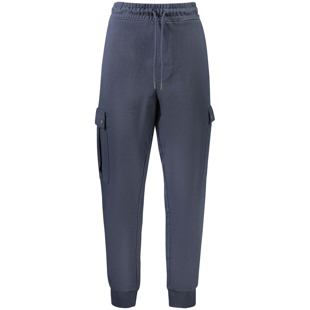 Hugo Boss Blue Cotton Men's Trouser Hugo Boss