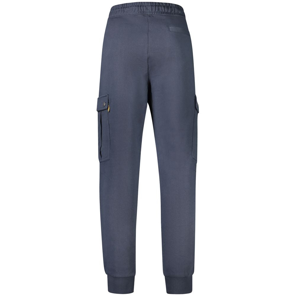 Hugo Boss Blue Cotton Men's Trouser Hugo Boss
