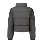 Guess Jeans Black Polyester Women Jacket Guess Jeans