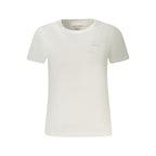 Guess Jeans Bianco Cotton Women T-Shirt Guess Jeans