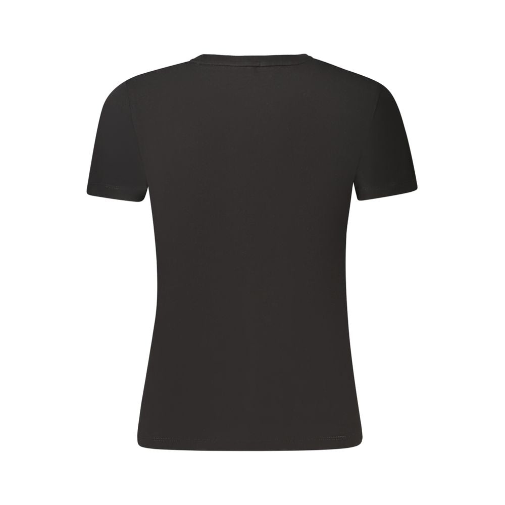 Guess Jeans Black Cotton Women's T-Shirt Guess Jeans