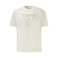 Guess Jeans White Cotton Men T-Shirt Guess Jeans