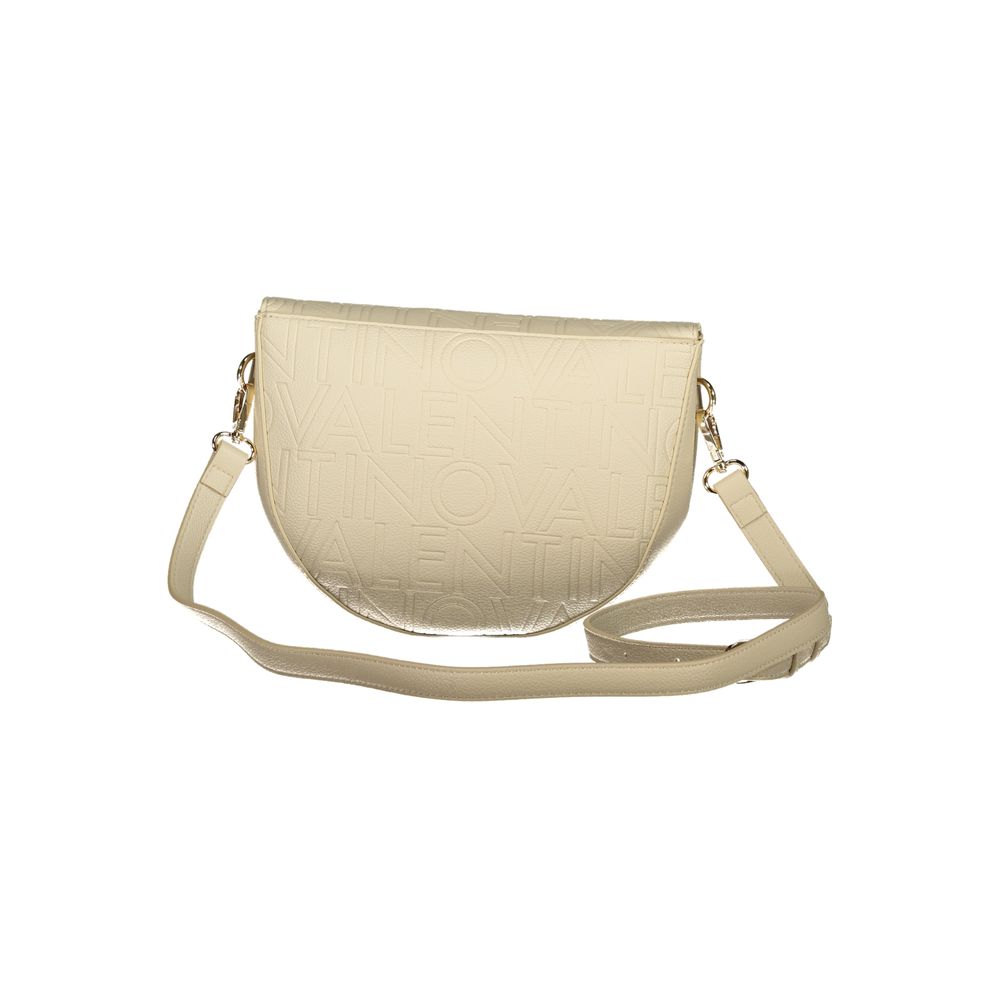 Mario Valentino Beige Polyurethane Womens Bag - Eljoys Fashion 