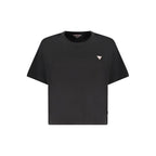 Guess Jeans Black Cotton Women T-Shirt Guess Jeans