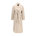 Fabiana Filippi Beige Wool Oves Aries Coat Fabiana Filippi