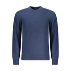 Hugo Boss Blue Cotton Men's Sweater - Eljoys Fashion 