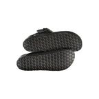 Norway 1963 black plastic men's sandal with adjustable straps and open toe design, suitable for casual wear.