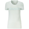 Guess Jeans Azzurro Cotton Womens T Shirt