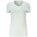 Guess Jeans Azzurro Cotton Womens T Shirt