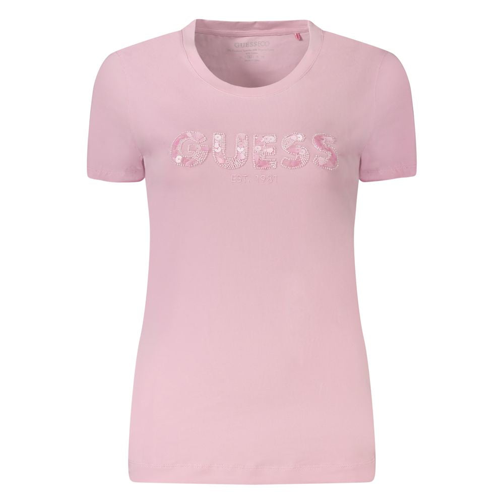 Guess Jeans Rosa Cotton Women's T-Shirt