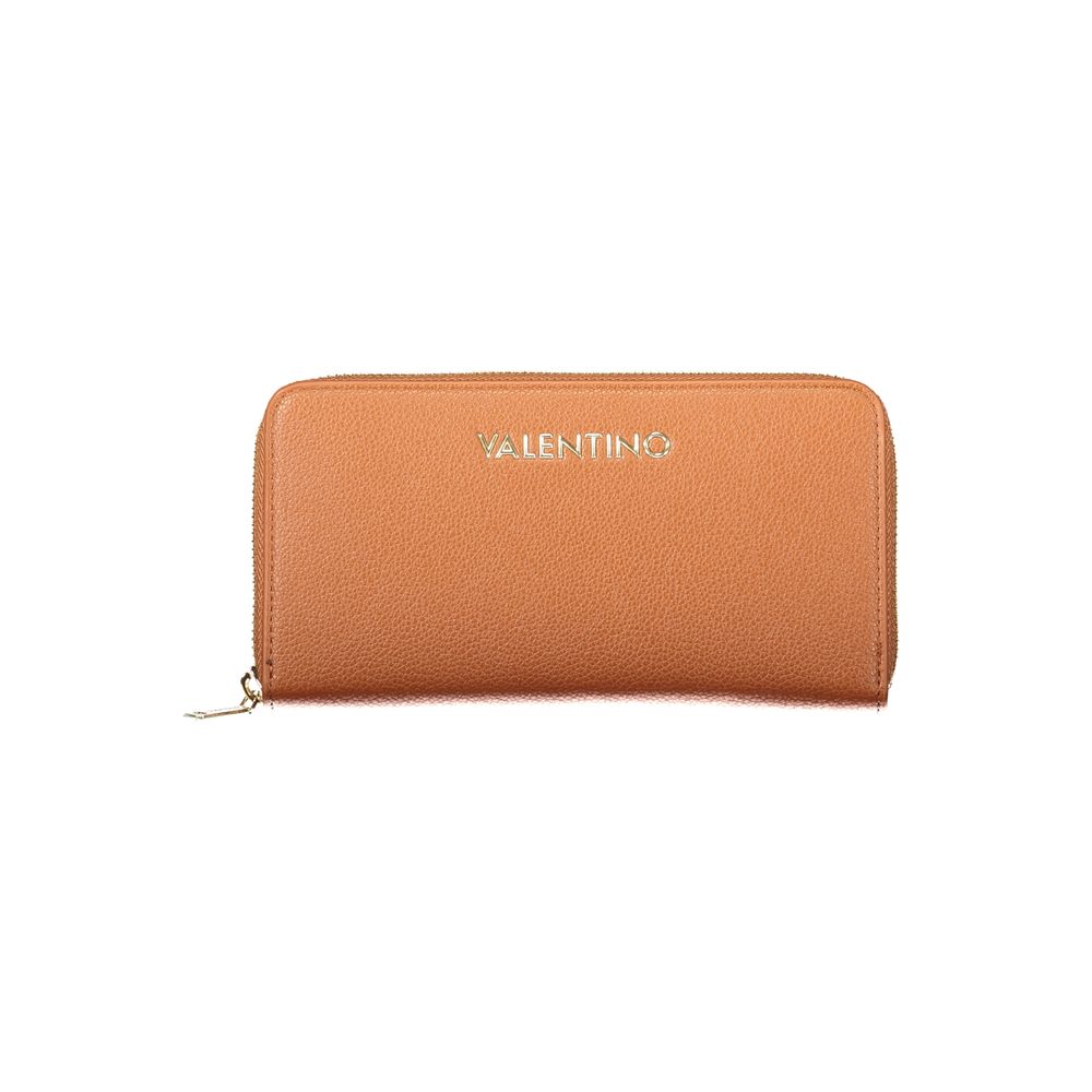 Mario Valentino Brown Polyurethane Women's Wallet - Eljoys Fashion 