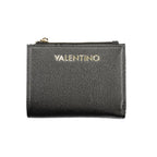 Mario Valentino Black Polyurethane Womens Wallet - Eljoys Fashion 