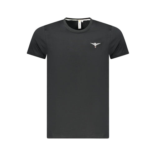 Accademia Militare Black Cotton T-Shirt