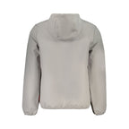 Norway 1963 gray polyester men's jacket with a classic fit and front zipper, suitable for casual or outdoor wear.