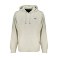 Gray cotton men's sweatshirt by Accademia Militare with a classic fit and minimal branding, suitable for casual wear.