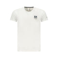 White cotton men's T-shirt from Accademia Militare Bianco with a classic fit and subtle logo detail.