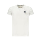 White cotton men's T-shirt from Accademia Militare Bianco with a classic fit and subtle logo detail.