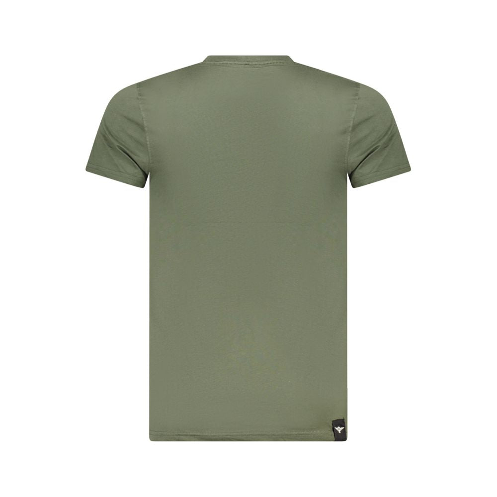 Accademia Militare Green Cotton T-Shirt