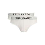 Trussardi White Cotton Men's Underwear