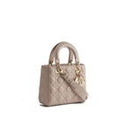 Dior Beige Lamb Leather Handbag