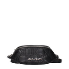 Karl Lagerfeld Black Leather Backpack - Eljoys Fashion 