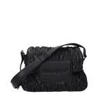 Karl Lagerfeld Black Polyester Crossbody Bag - Eljoys Fashion 