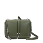 Karl Lagerfeld Green Leather Crossbody Bag - Eljoys Fashion 