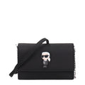 Karl Lagerfeld Black Polyethylene Crossbody Bag - Eljoys Fashion 