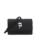 Karl Lagerfeld Black Polyethylene Crossbody Bag - Eljoys Fashion 