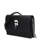 Karl Lagerfeld Black Polyethylene Crossbody Bag - Eljoys Fashion 