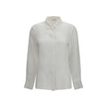 Lardini White Silk Dress Shirt - Eljoys Fashion 