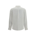 Lardini White Silk Dress Shirt - Eljoys Fashion 