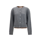 Marni Gray Cashmere Cardigan - Eljoys Fashion 