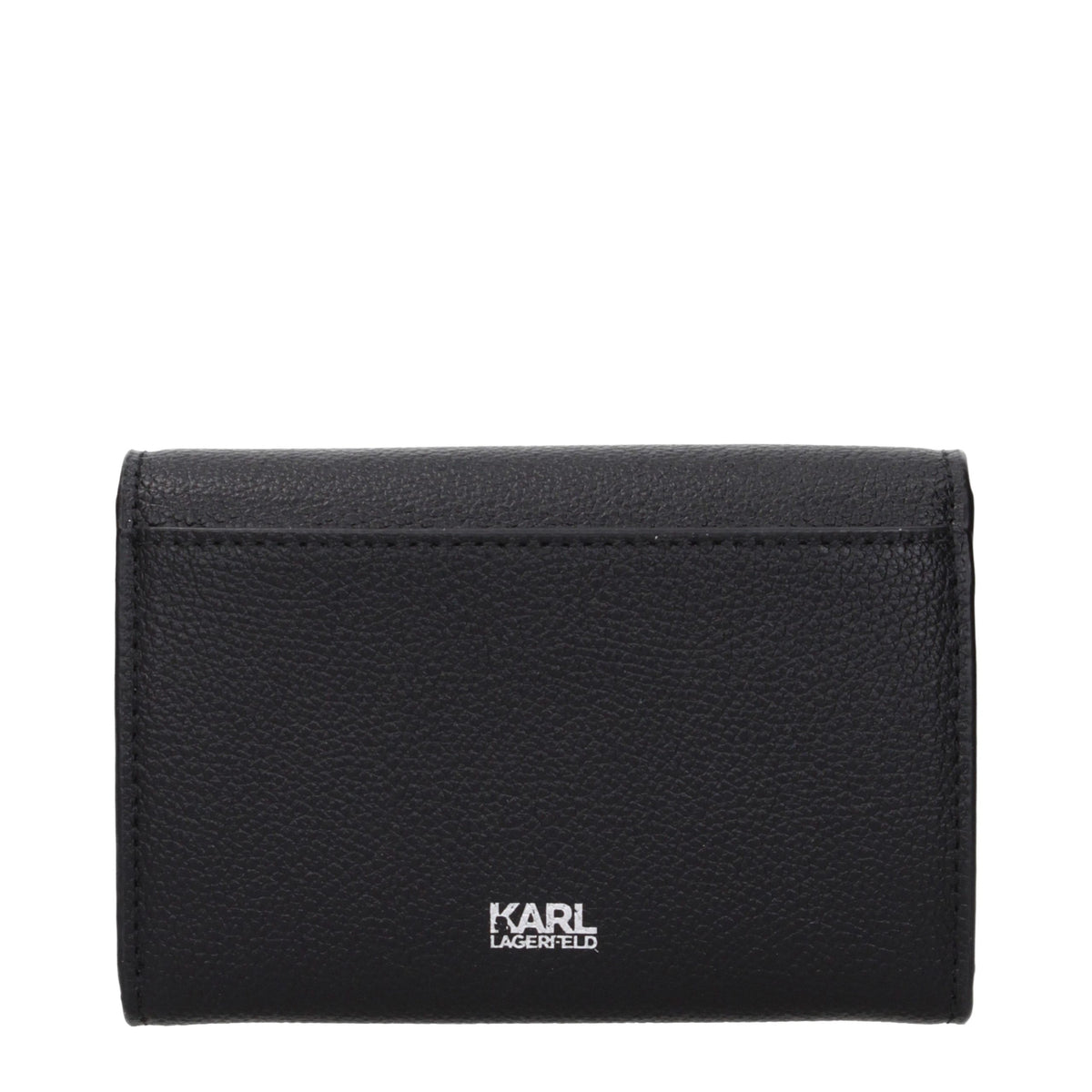 Karl Lagerfeld Black Polyester Wallet - Eljoys Fashion 