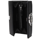 Karl Lagerfeld Black Polyester Wallet - Eljoys Fashion 