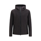 Woolrich Black Polyester Shell Jacket - Eljoys Fashion 