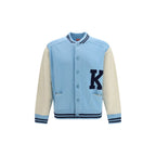 Kenzo Blue Wool Oves Aries Bomber - Eljoys Fashion 