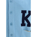 Kenzo Blue Wool Oves Aries Bomber - Eljoys Fashion 