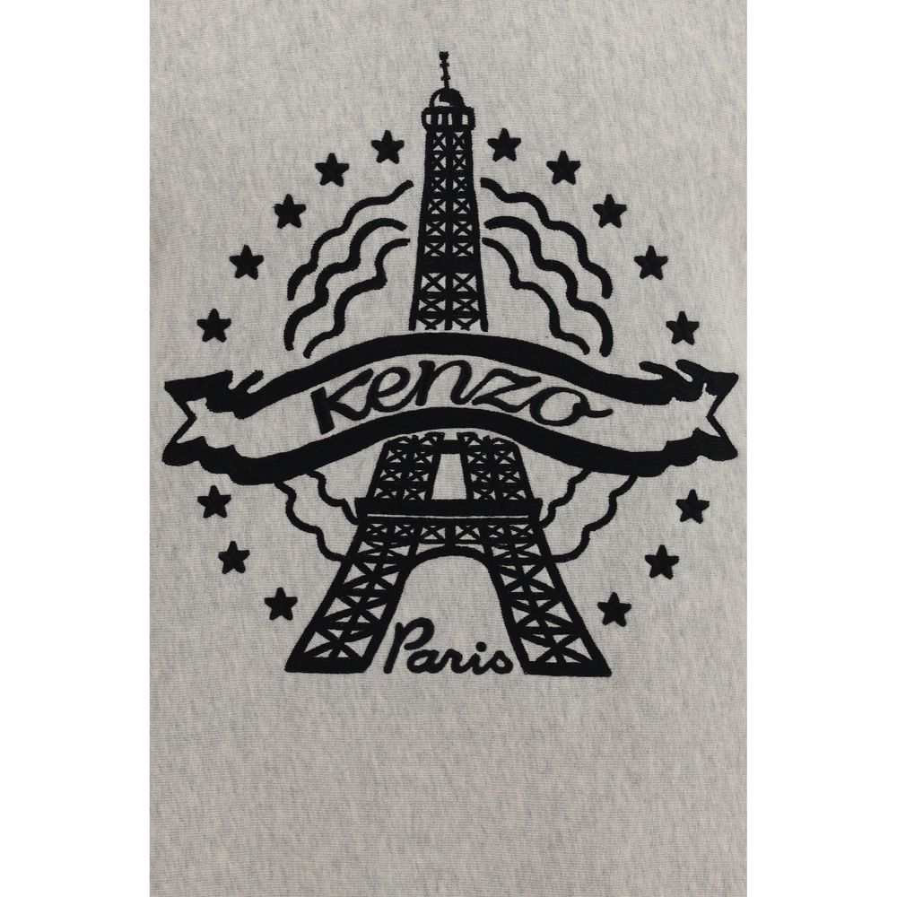 Kenzo Gray Cotton Sweatshirt - Eljoys Fashion 