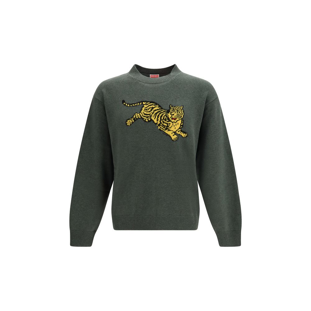 Kenzo Bicolor Cotton Sweatshirt - Eljoys Fashion 
