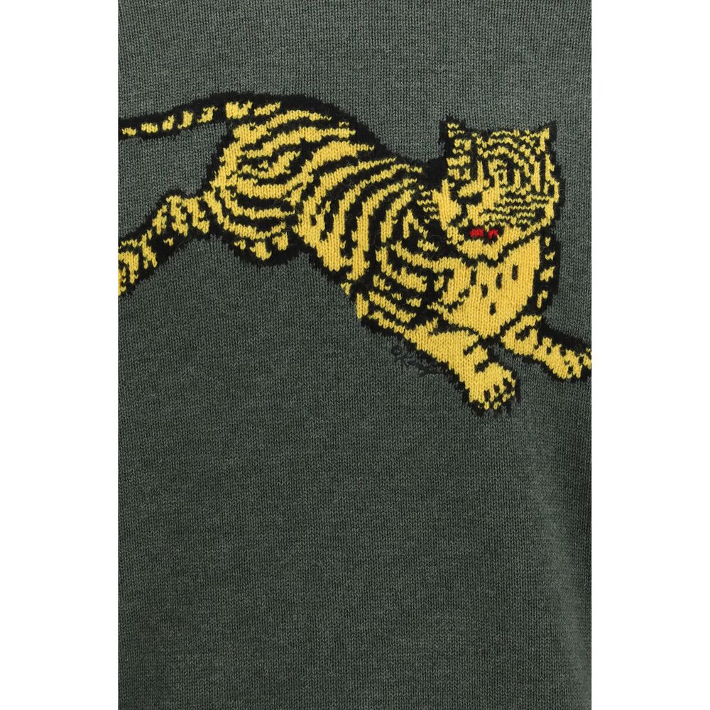 Kenzo Bicolor Cotton Sweatshirt - Eljoys Fashion 