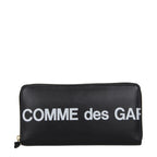 Comme Des Garçons Black Leather Wallet - Eljoys Fashion 