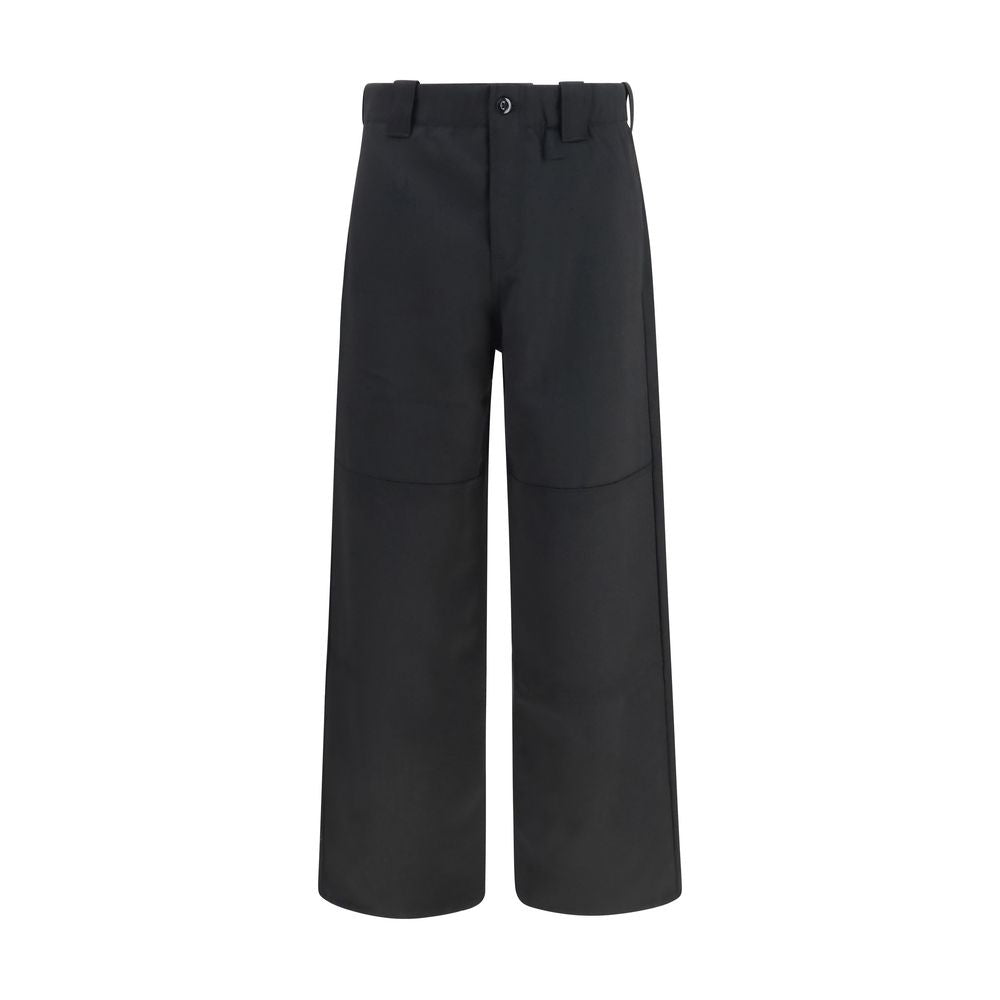 Kenzo Black Wool Oves Aries Chino Pants - Eljoys Fashion 