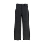 Kenzo Black Wool Oves Aries Chino Pants - Eljoys Fashion 