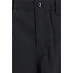 Kenzo Black Wool Oves Aries Chino Pants - Eljoys Fashion 
