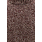 Brunello Cucinelli Bordeaux Wool Oves Aries Turtleneck - Eljoys Fashion 