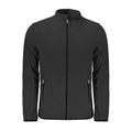 Norway 1963 black polyester men's sweatshirt with crew neck and long sleeves, casual style for everyday wear.