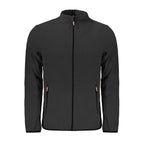 Norway 1963 black polyester men's sweatshirt with crew neck and long sleeves, casual style for everyday wear.