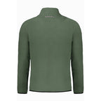 Green polyester men's sweater from Norway 1963 with a classic crewneck design and subtle branding details.