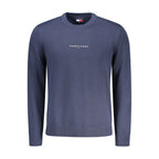 Tommy Hilfiger Blue Polyester Men's Sweater - Eljoys Fashion 